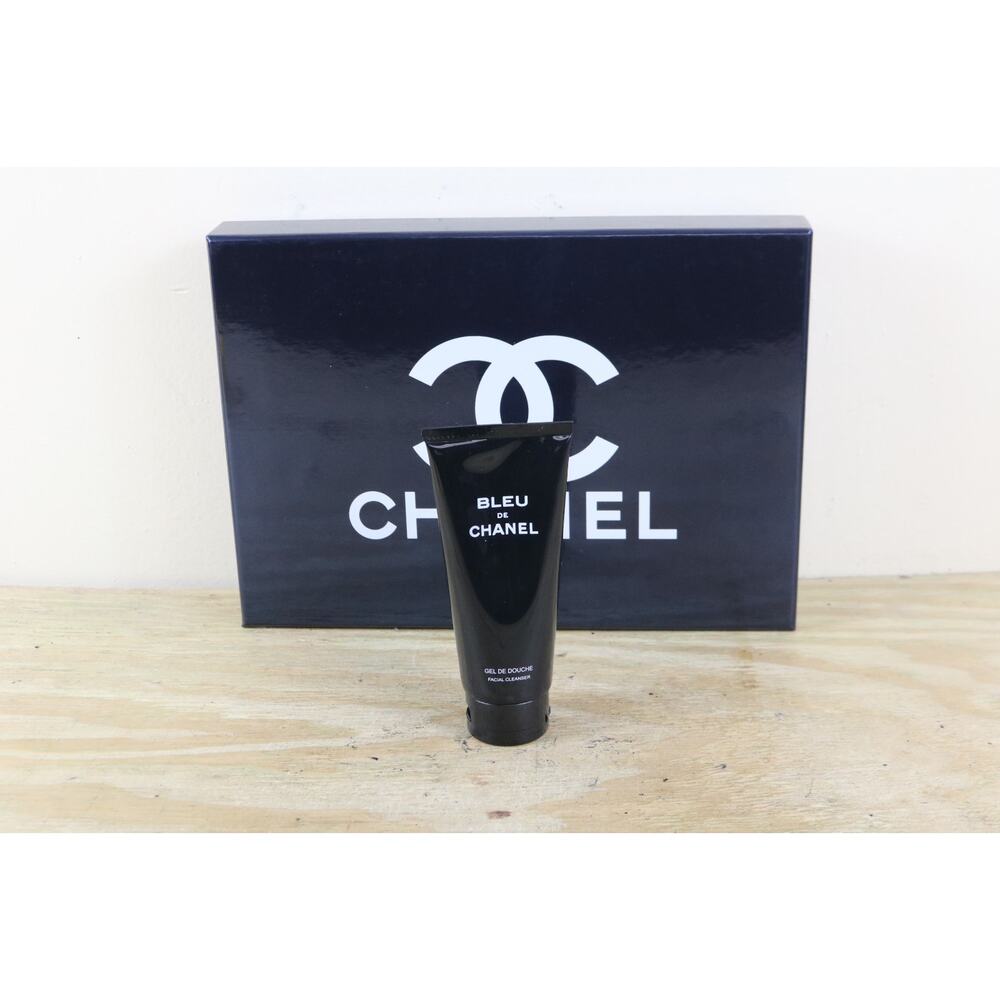 New Chanel Bleu For Men Face Cleanser and Shaving Gel NO BOX France